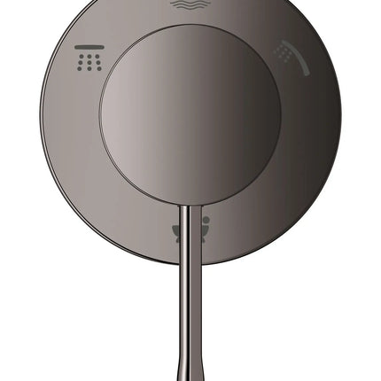 Grohe ESSENCE NEW 3-WAY DIVERTER TRIM  Hard Graphite 29203A01 - Plumbing Market