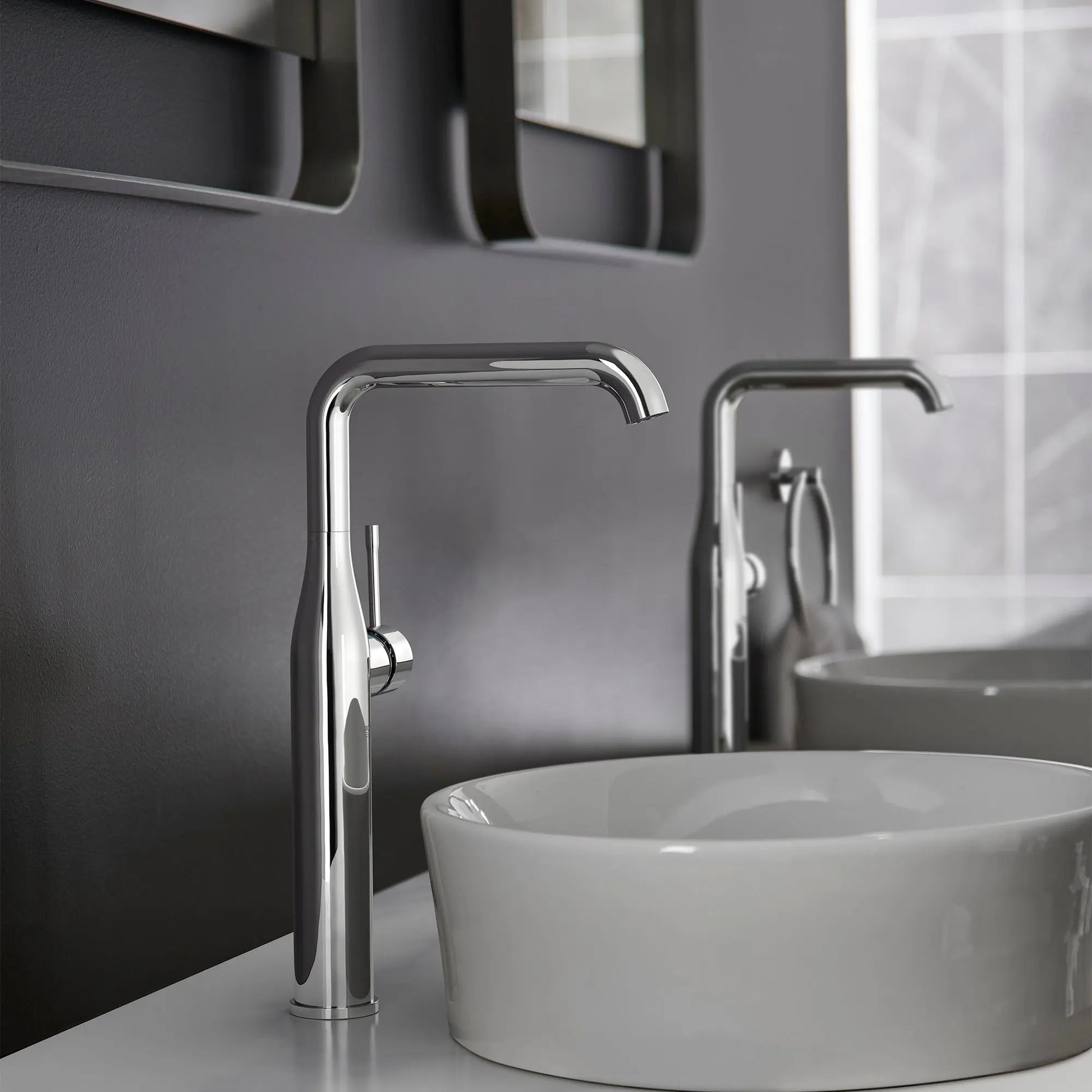 Grohe ESSENCE NEW OHM BASIN U-SP SMOOTH B. US  Chrome 2353800A - Plumbing Market