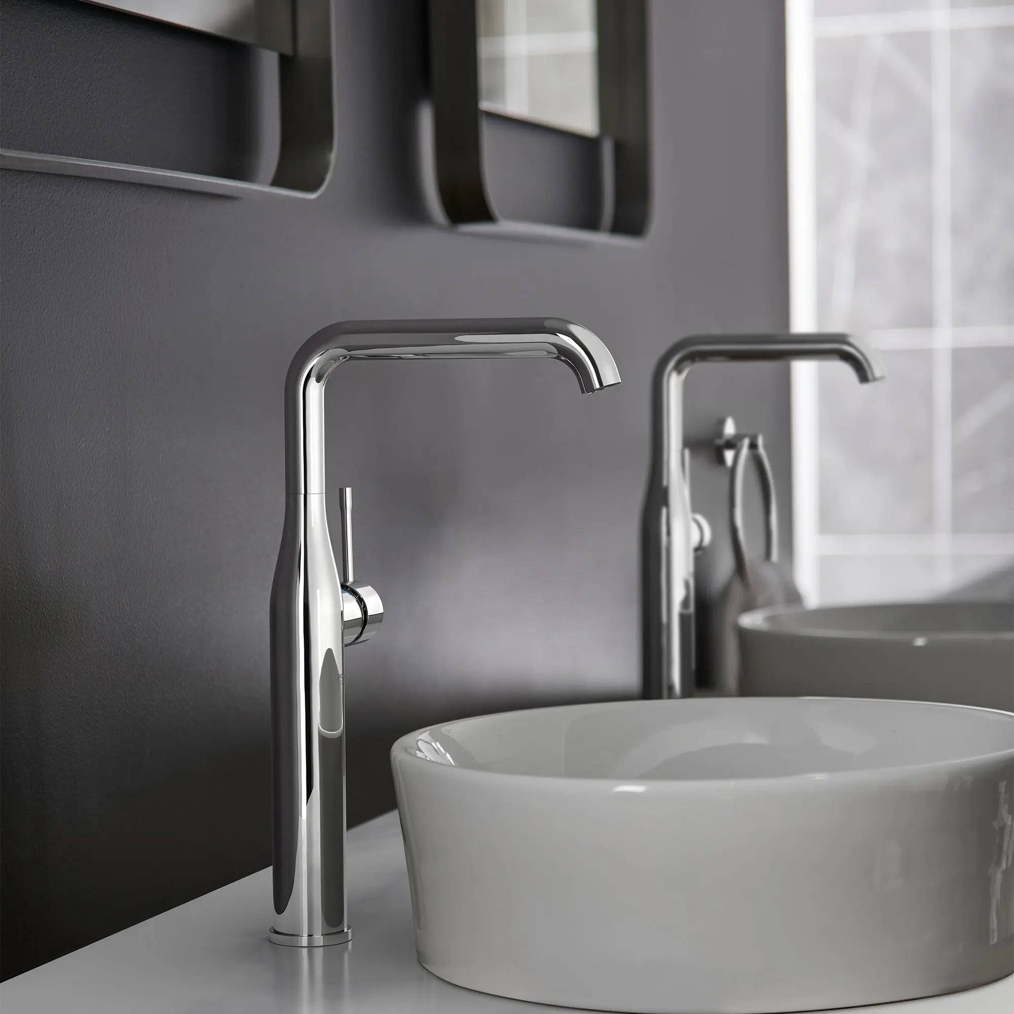 Grohe ESSENCE NEW OHM BASIN U-SP SMOOTH B. US  Chrome 2353800A - Plumbing Market