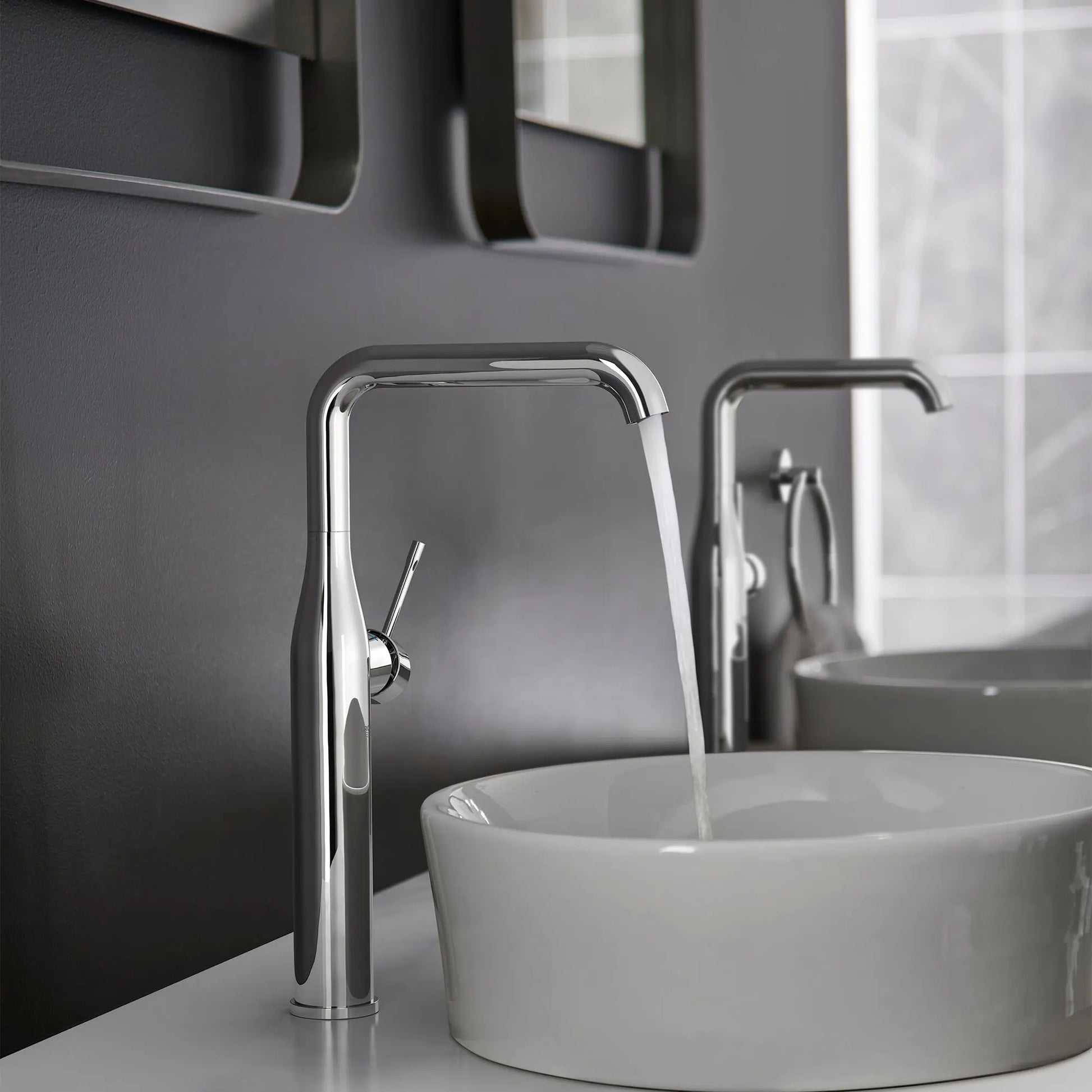 Grohe ESSENCE NEW OHM BASIN U-SP SMOOTH B. US  Chrome 2353800A - Plumbing Market