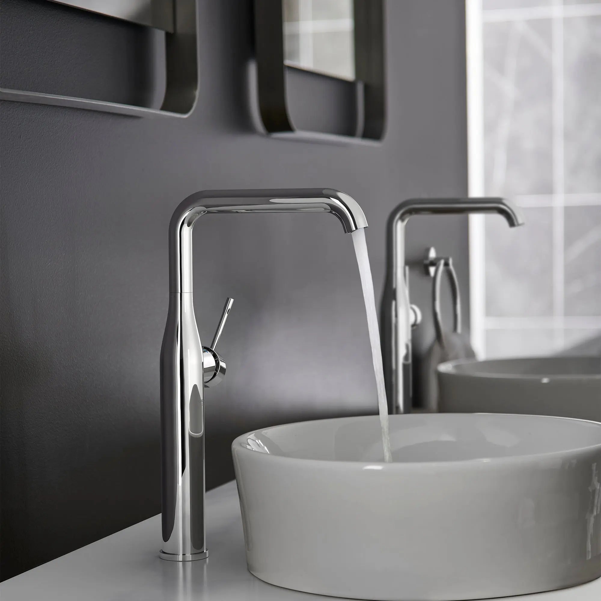 Grohe ESSENCE NEW OHM BASIN U-SP SMOOTH B. US  Chrome 2353800A - Plumbing Market
