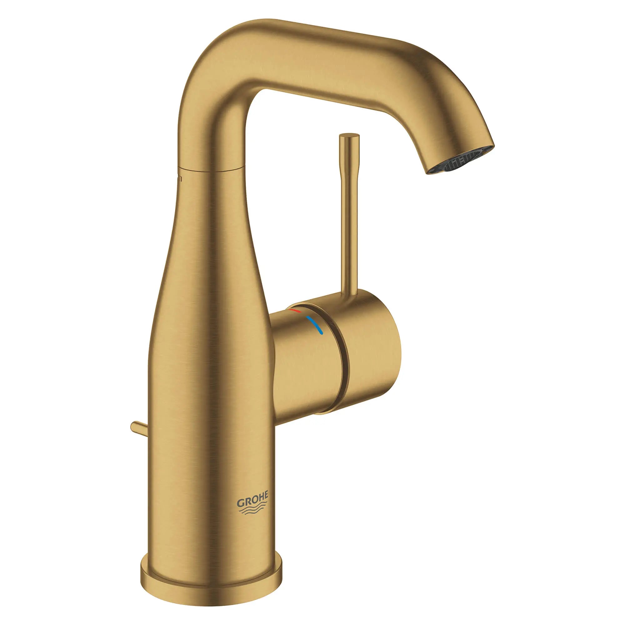 Grohe ESSENCE NEW OHM BASIN U-SPOUT US  Brushed Cool Sunrise 23485GNA - Plumbing Market