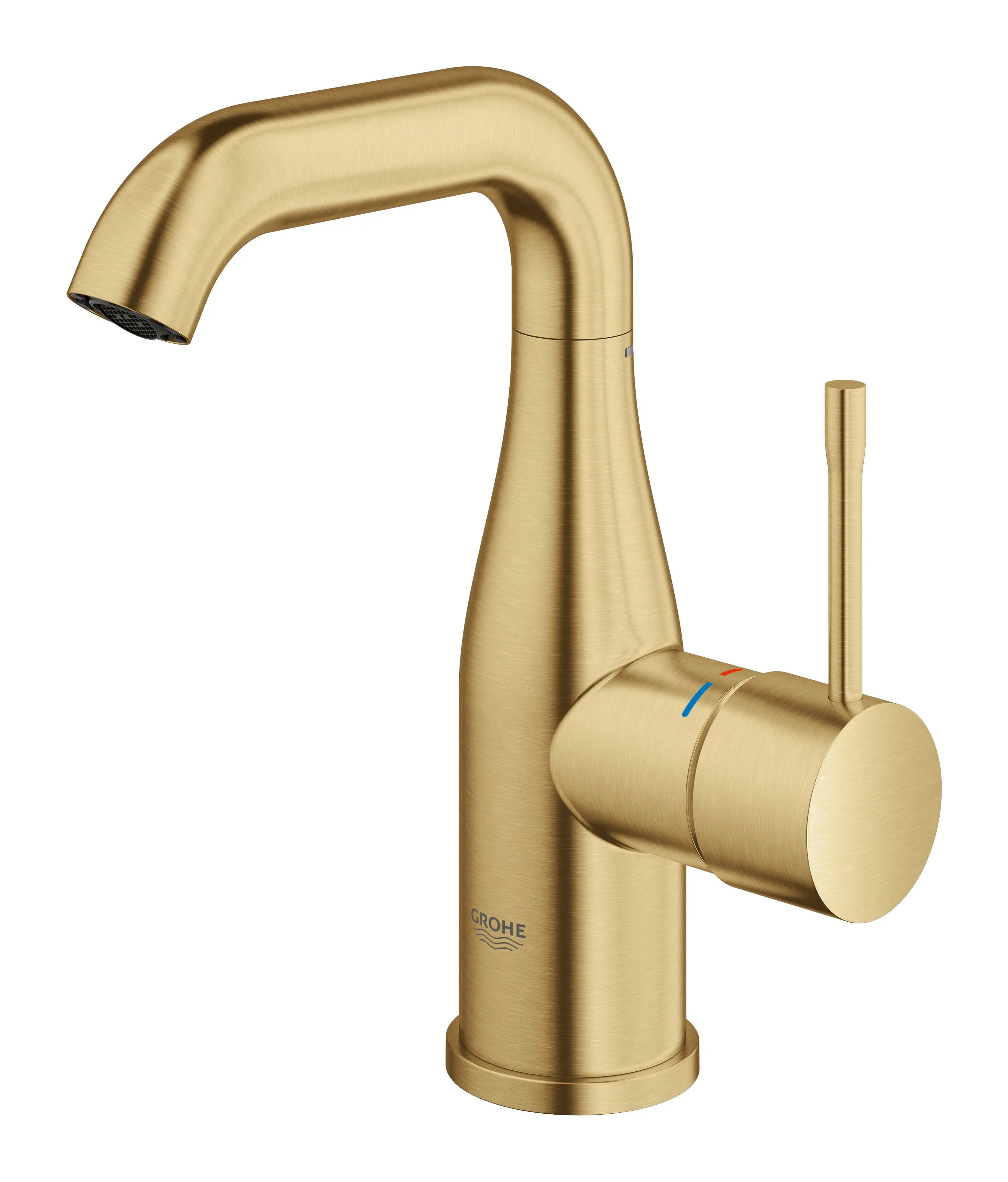 Grohe ESSENCE NEW OHM BASIN U-SPOUT US  Brushed Cool Sunrise 23485GNA - Plumbing Market