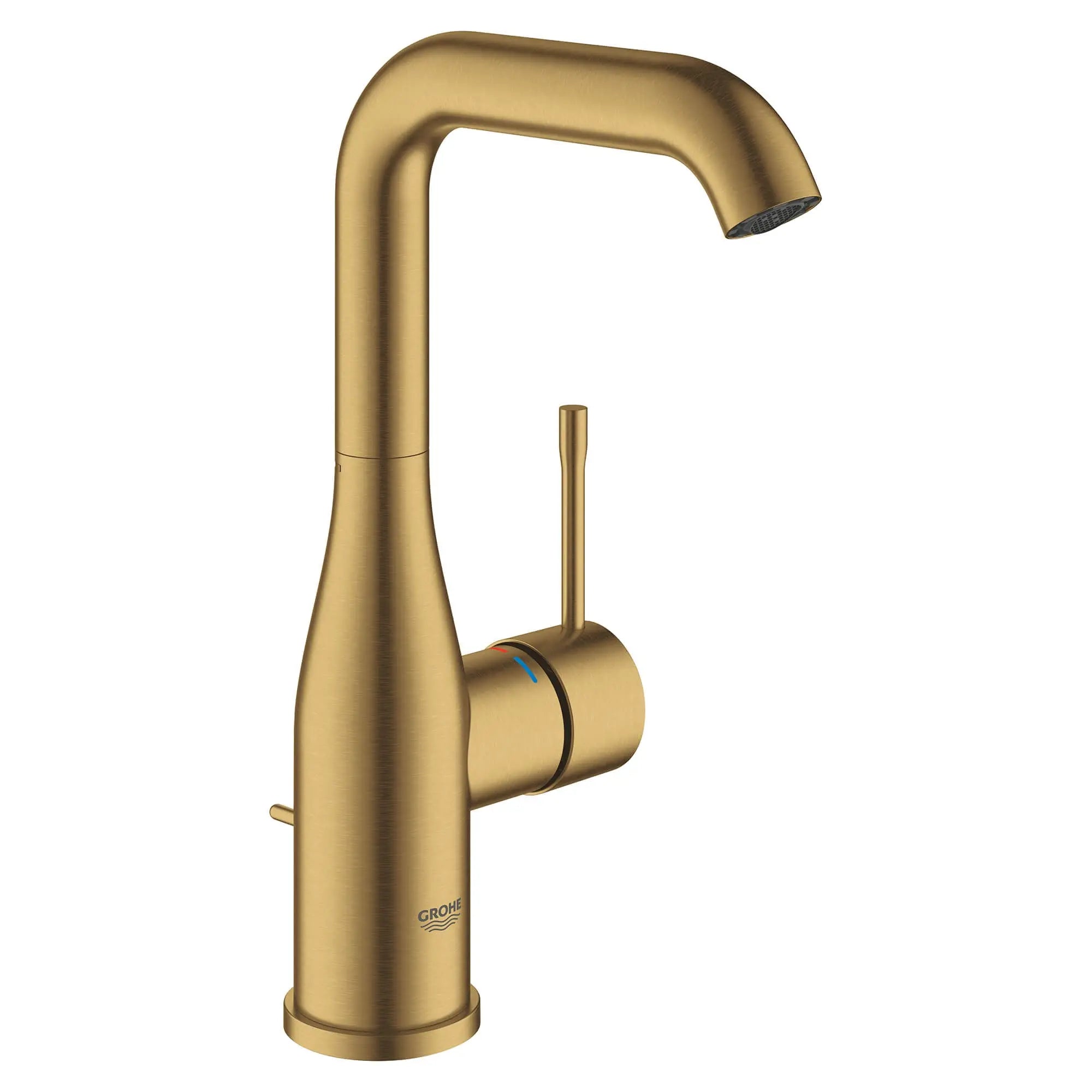 Grohe ESSENCE NEW OHM BASIN U-SPOUT US  Brushed Cool Sunrise 23486GNA - Plumbing Market