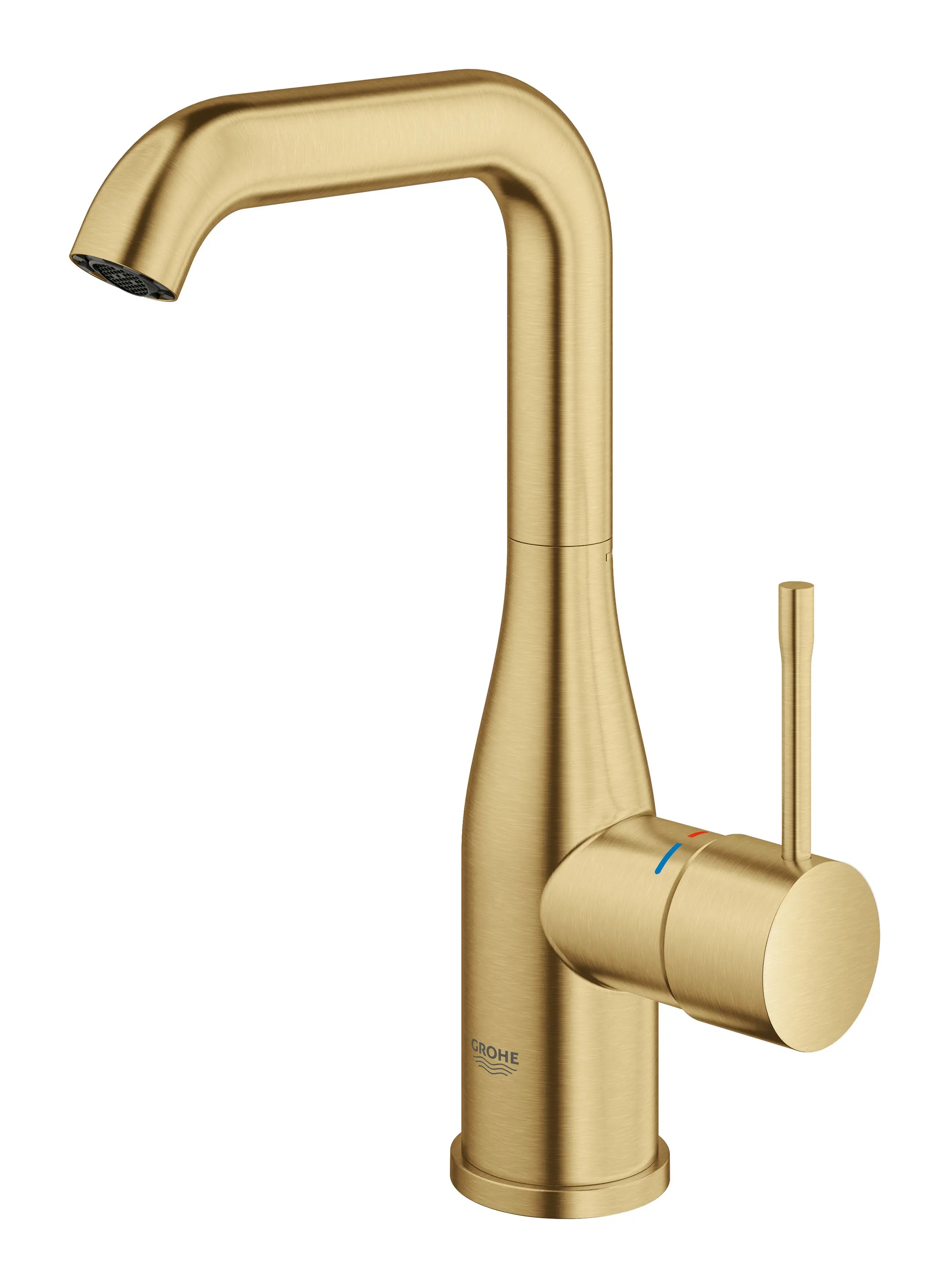 Grohe ESSENCE NEW OHM BASIN U-SPOUT US  Brushed Cool Sunrise 23486GNA - Plumbing Market
