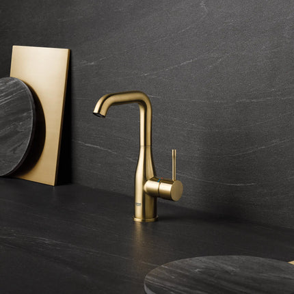 Grohe ESSENCE NEW OHM BASIN U-SPOUT US  Brushed Cool Sunrise 23486GNA - Plumbing Market