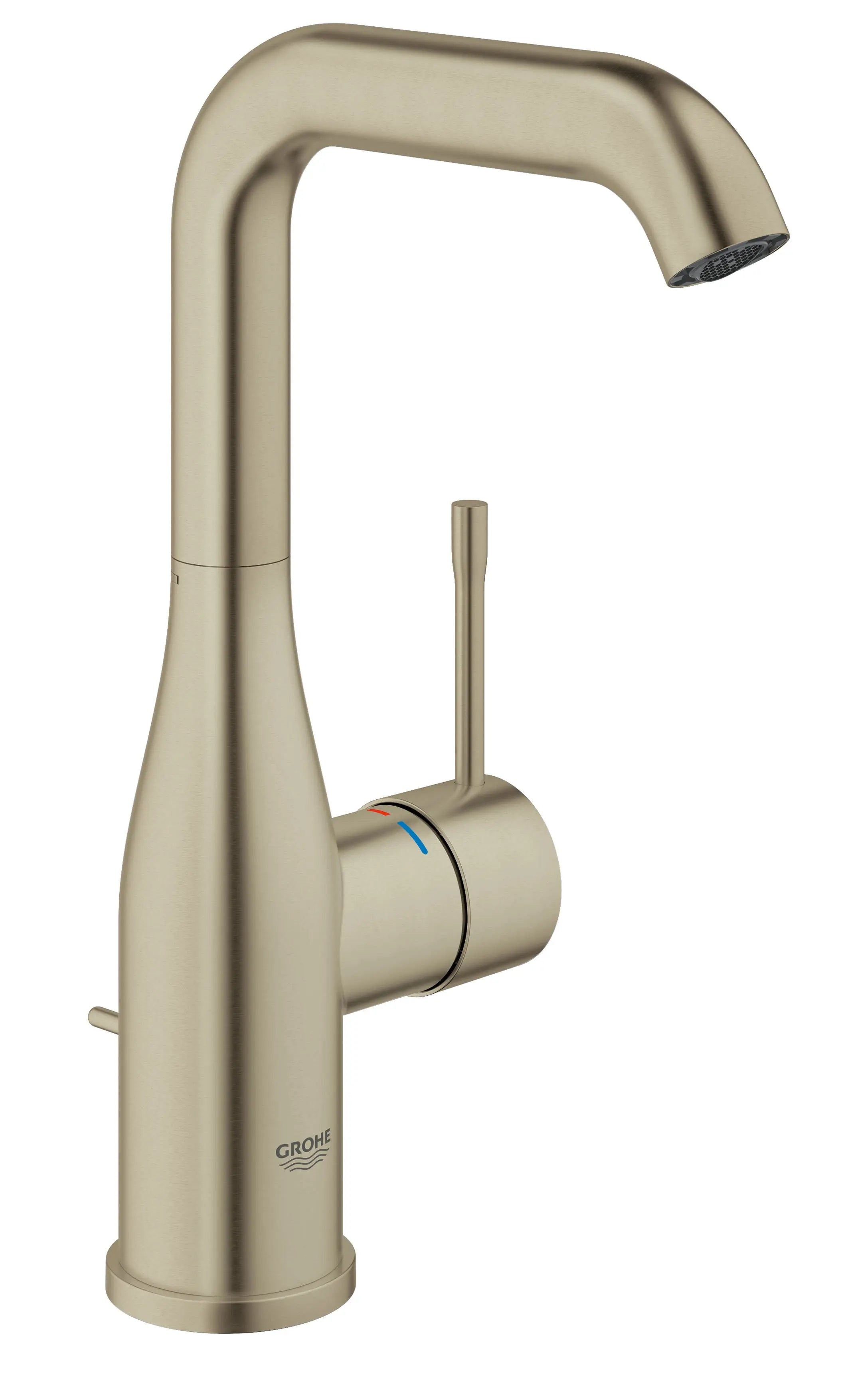 Grohe ESSENCE NEW OHM BASIN U-SPOUT US  Brushed Nickel 23486ENA - Plumbing Market