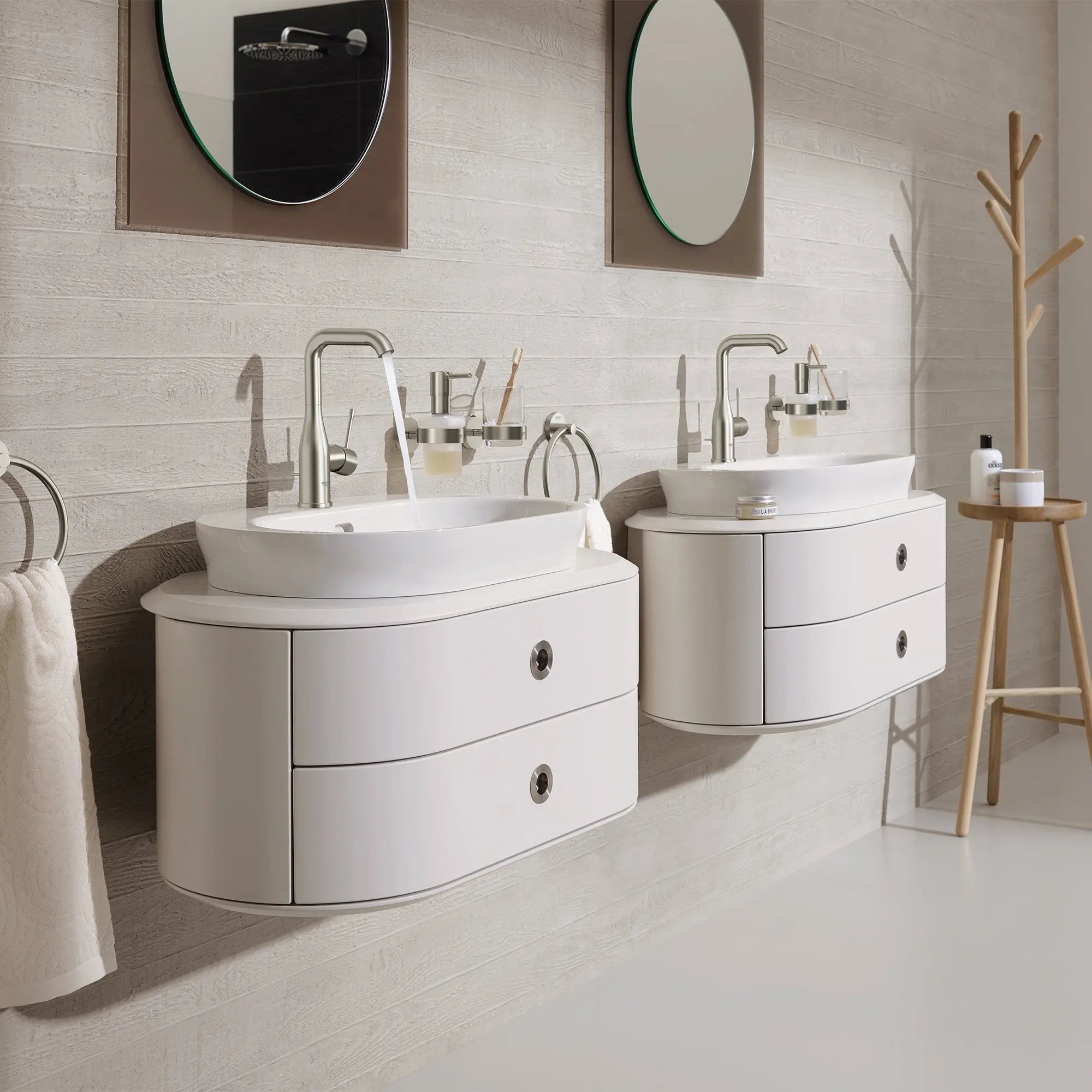Grohe ESSENCE NEW OHM BASIN U-SPOUT US  Brushed Nickel 23486ENA - Plumbing Market