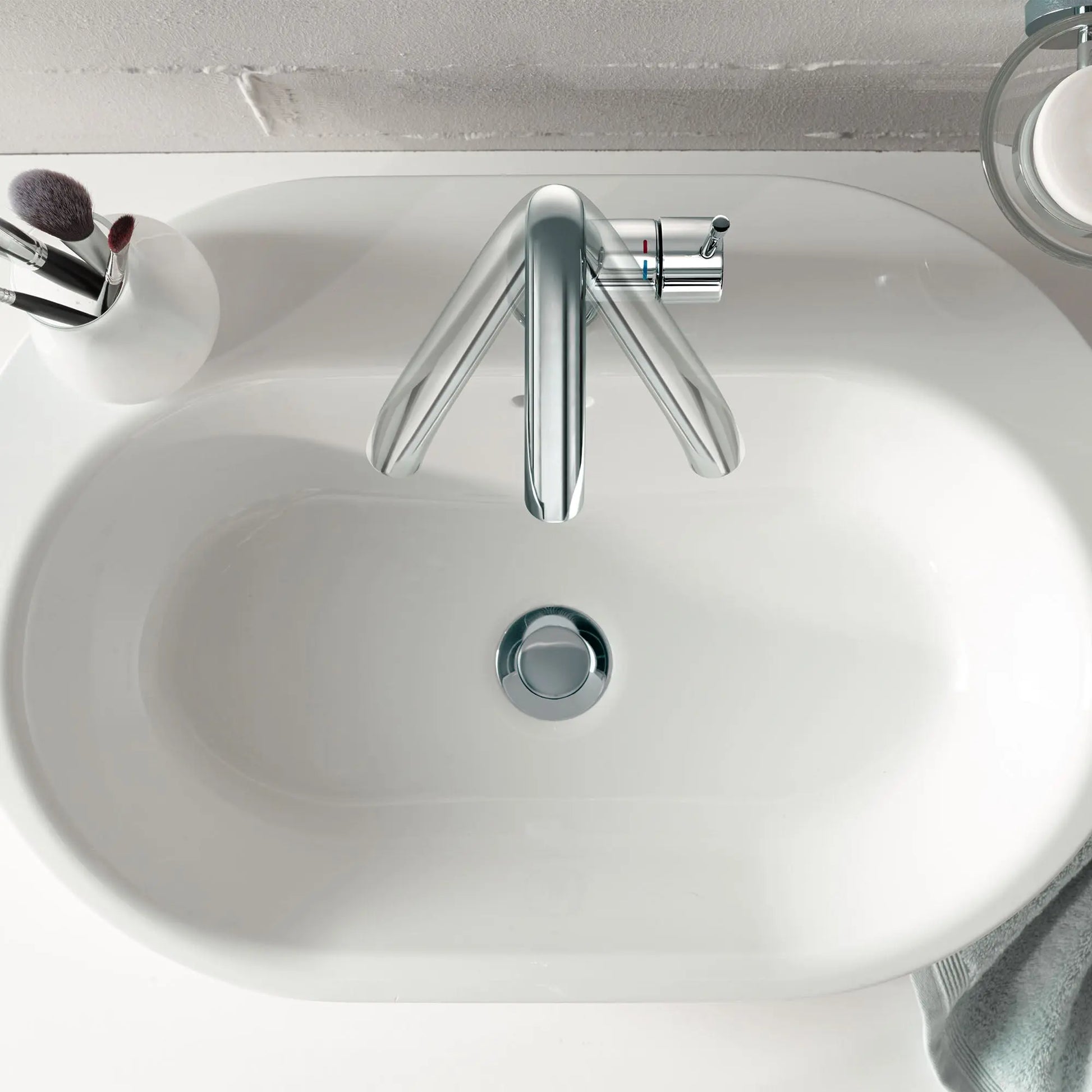 Grohe ESSENCE NEW OHM BASIN U-SPOUT US  Chrome 2348600A - Plumbing Market