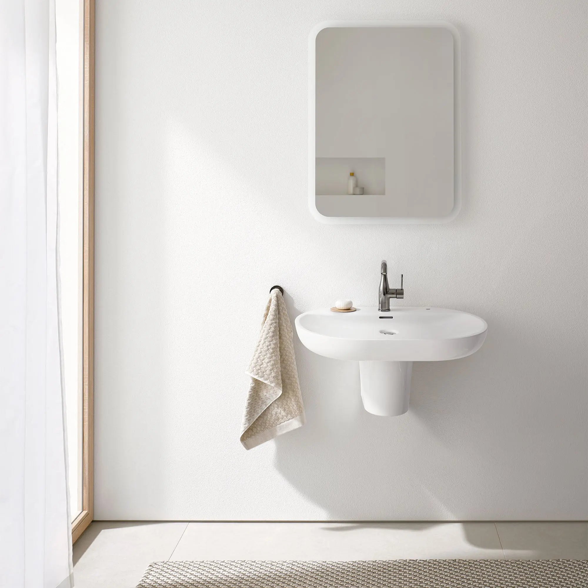 Grohe ESSENCE NEW OHM BASIN U-SPOUT US  Hard Graphite 23485A0A - Plumbing Market