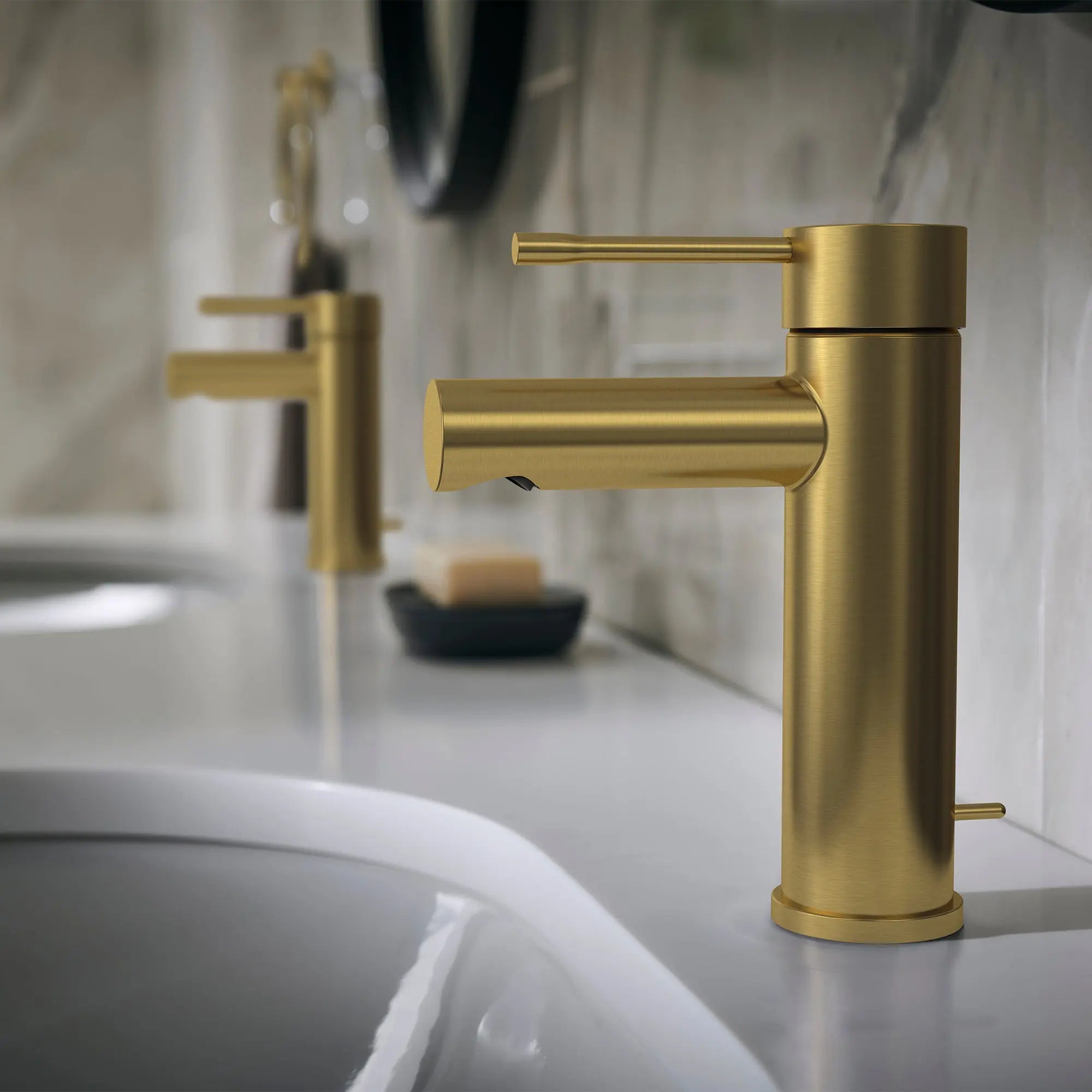 Grohe ESSENCE NEW OHM BASIN US  Brushed Cool Sunrise 32216GNA - Plumbing Market
