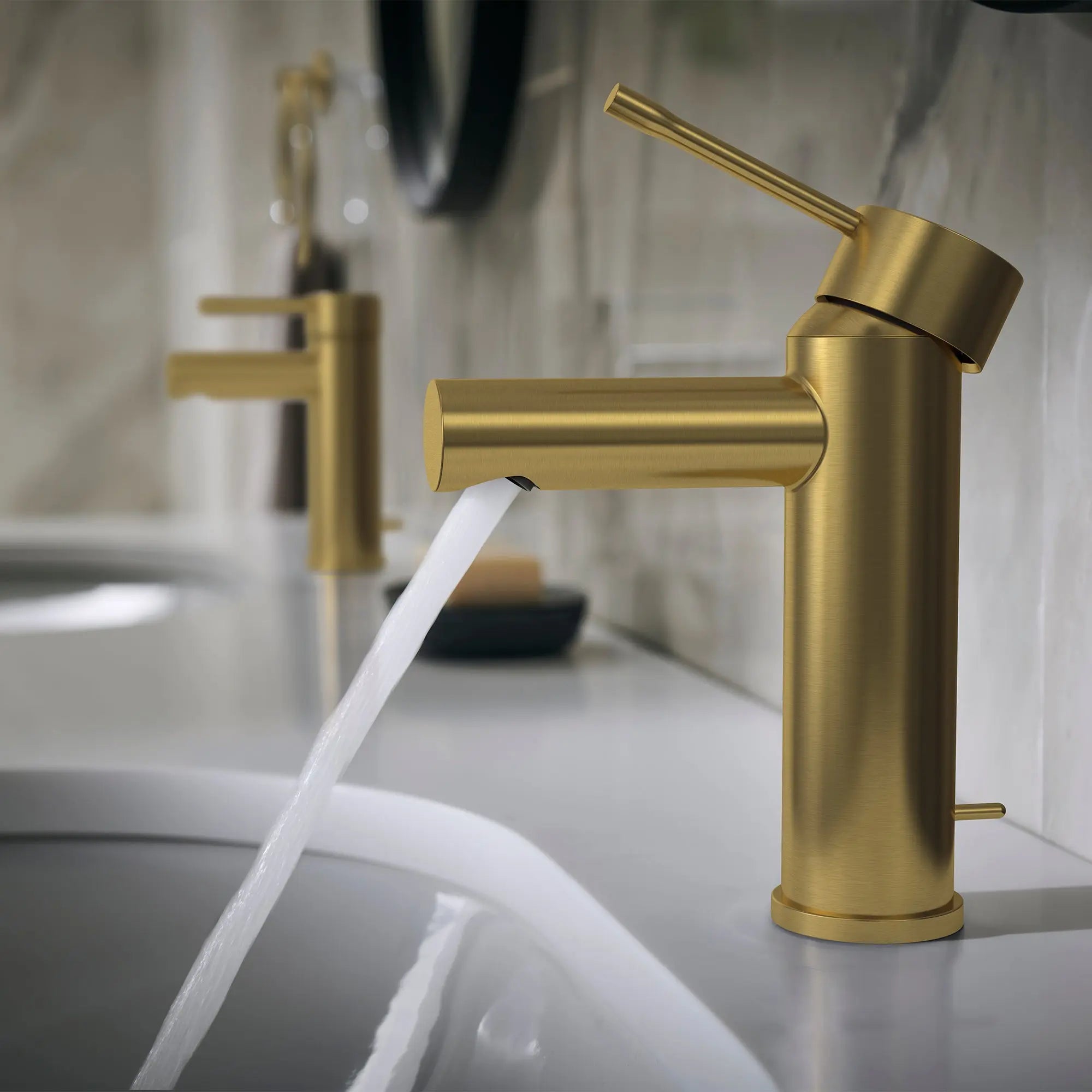 Grohe ESSENCE NEW OHM BASIN US  Brushed Cool Sunrise 32216GNA - Plumbing Market