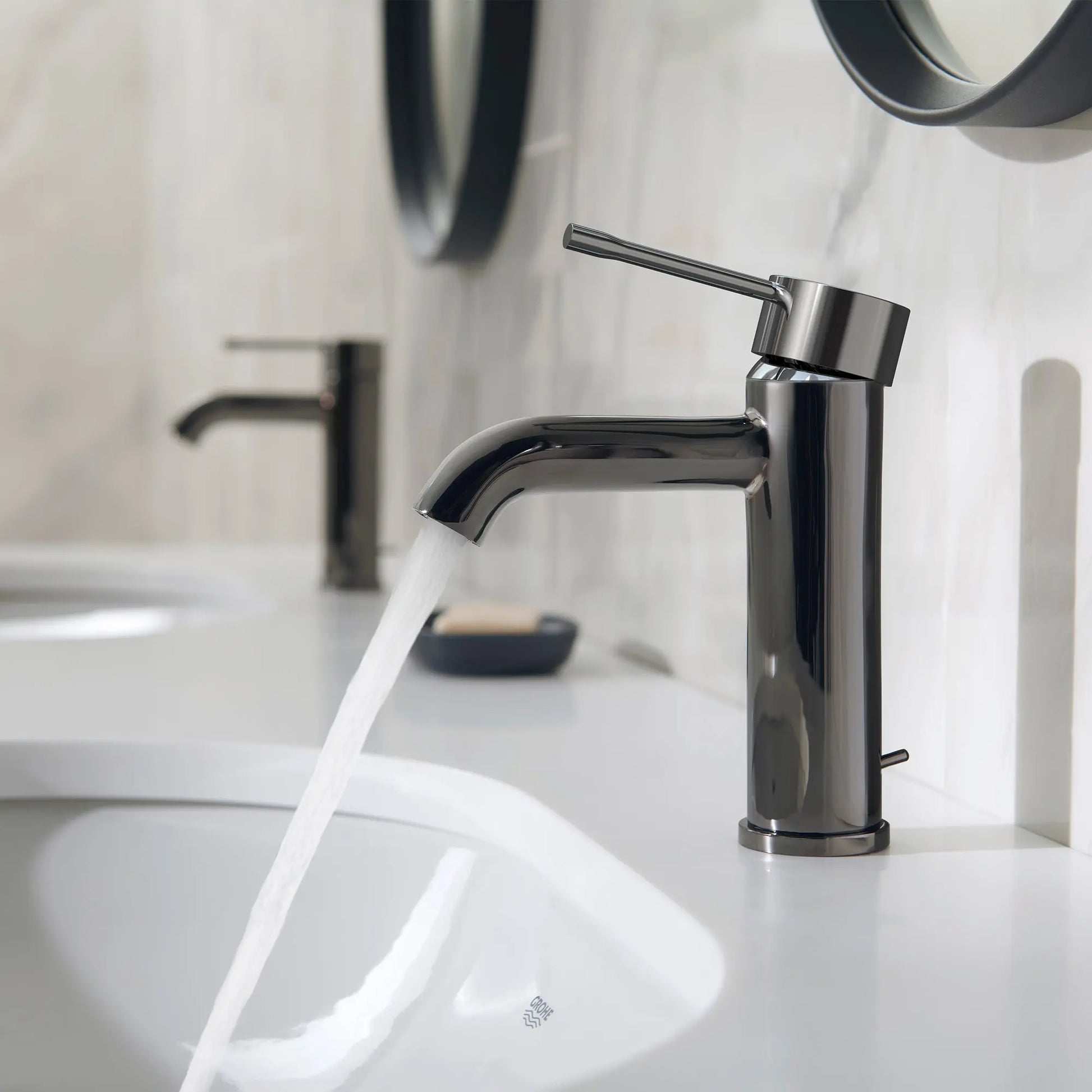 Grohe ESSENCE NEW OHM BASIN US  Hard Graphite 23592A0A - Plumbing Market