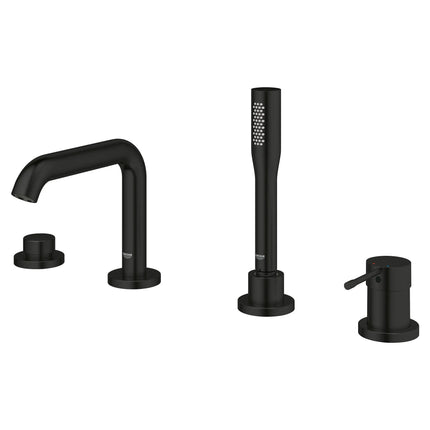 Grohe ESSENCE NEW OHM BATH 4-H Matte Black 195782431 - Plumbing Market