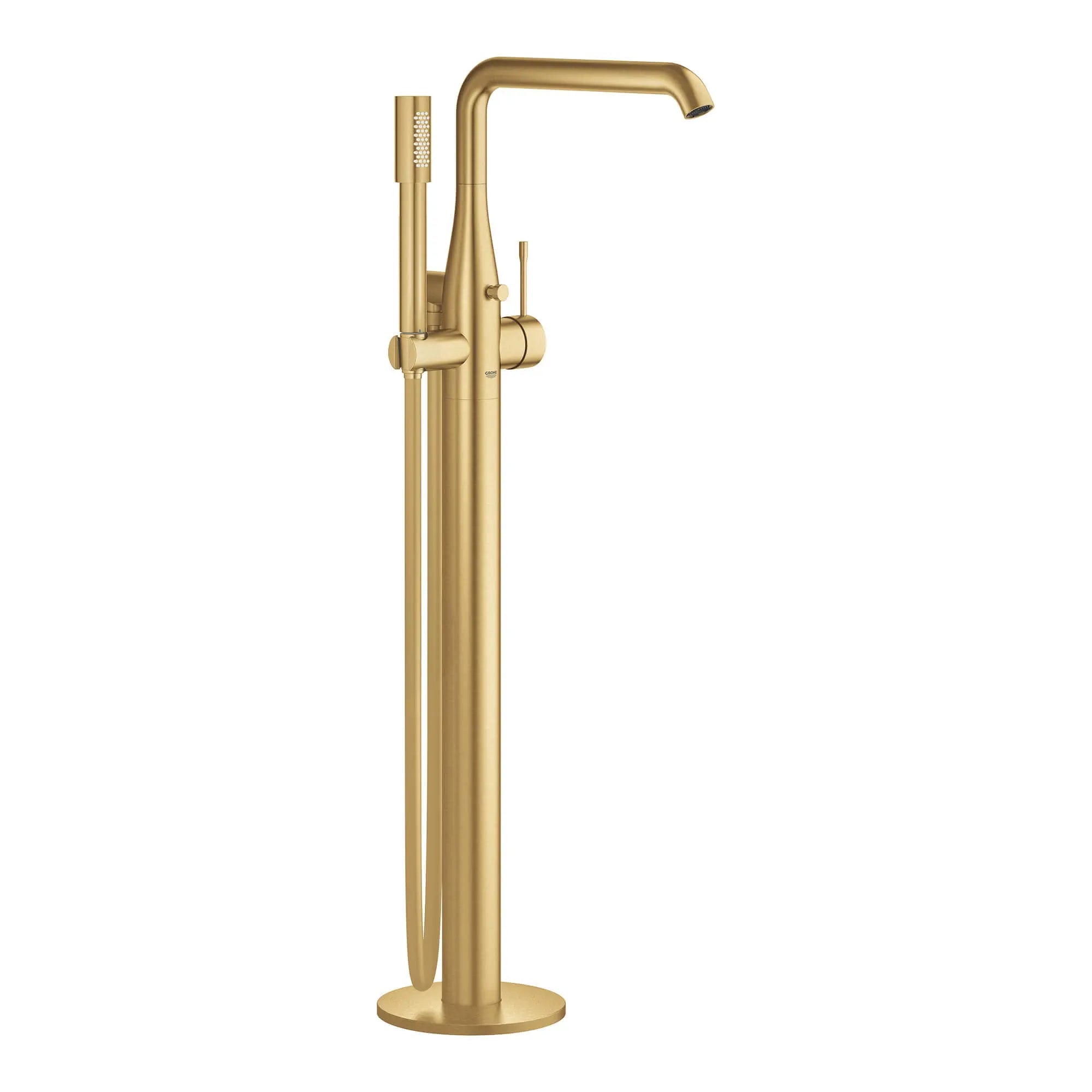 Grohe ESSENCE NEW OHM BATH FREEST. U-SPOUT - C  Brushed Cool Sunrise 23491GNA - Plumbing Market