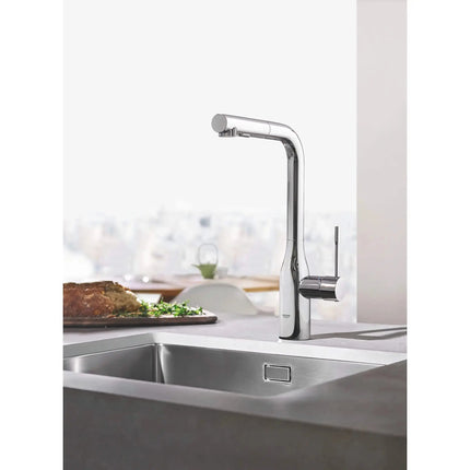Grohe ESSENCE NEW OHM SINK L-SPOUT SPRAY US  Chrome 30271000 - Plumbing Market