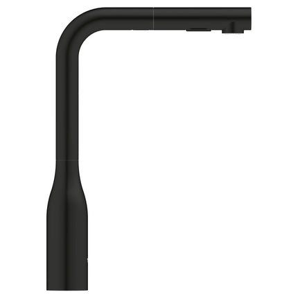 Grohe ESSENCE NEW OHM SINK L-SPOUT SPRAY US Matte Black 302712430 - Plumbing Market