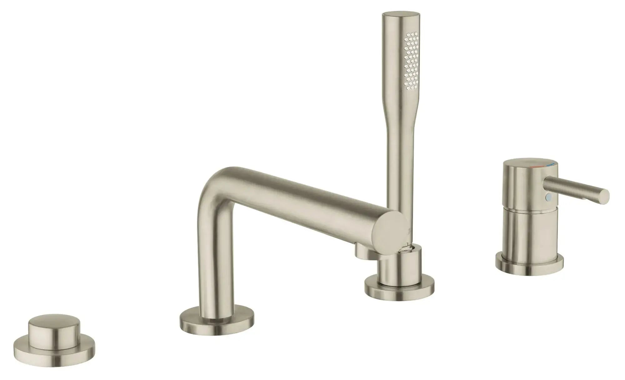 Grohe ESSENCE NEW OHM TRIMSET BATH 4-H U-SPOUT  Brushed Nickel 19578ENA - Plumbing Market