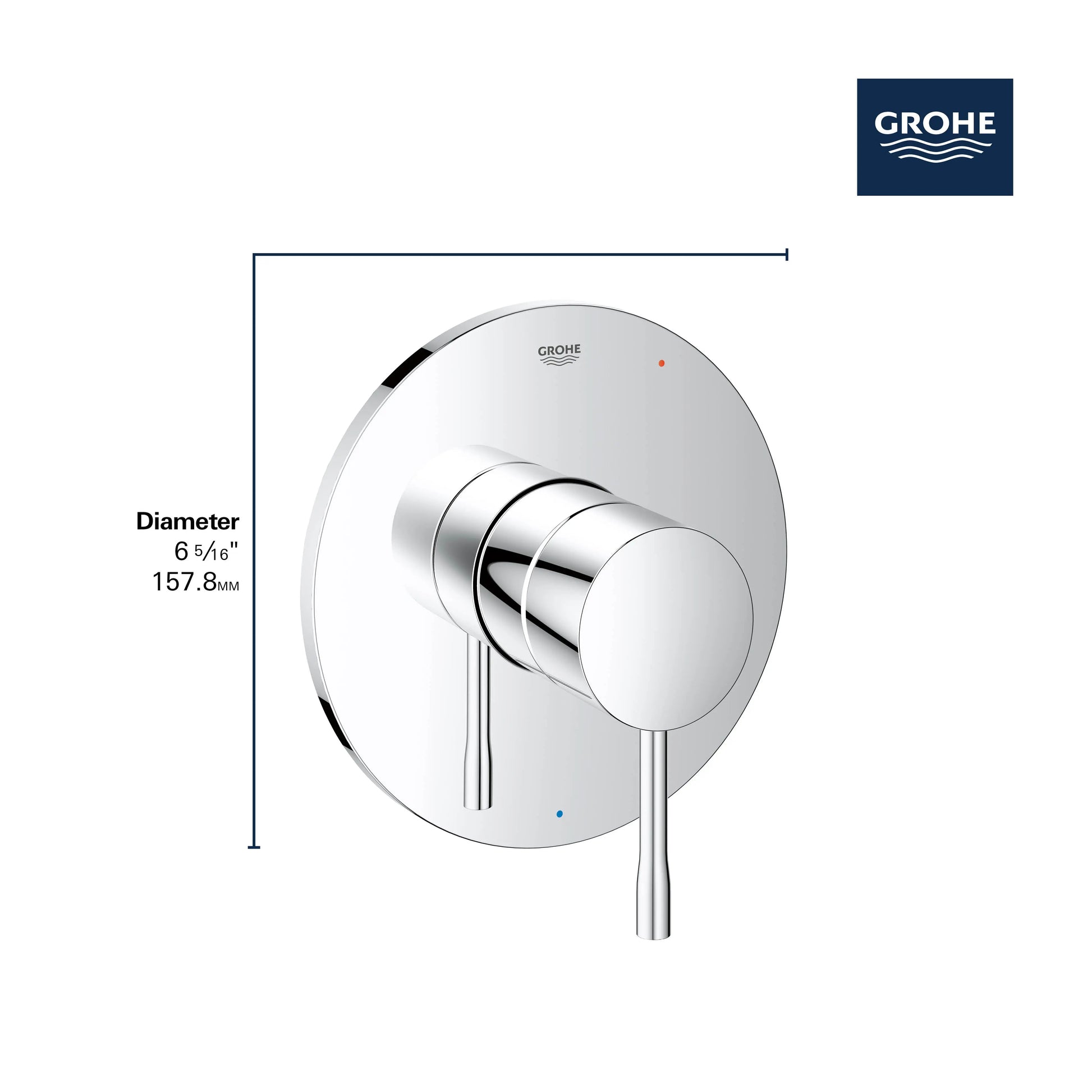Grohe ESSENCE PBV TRIM WITH CARTRIDGE  Brushed Cool Sunrise 14472GN0 - Plumbing Market