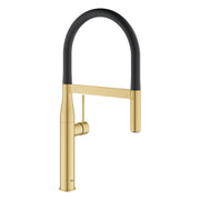 Grohe ESSENCE SEMI-PRO KITCHEN US, BLACK HOSE  Brushed Cool Sunrise 30295GN0 - Plumbing Market