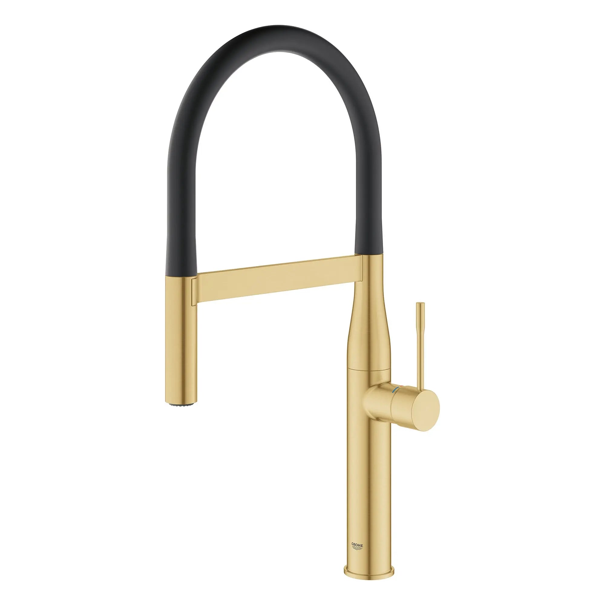 Grohe ESSENCE SEMI-PRO KITCHEN US, BLACK HOSE  Brushed Cool Sunrise 30295GN0 - Plumbing Market