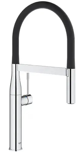 Grohe ESSENCE SEMI-PRO KITCHEN US, BLACK HOSE  Chrome 30295000 - Plumbing Market