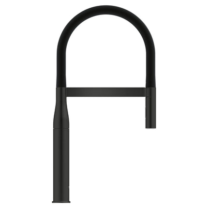 Grohe ESSENCE SEMI-PRO KITCHEN US, BLACK HOSE Matte Black 302952430 - Plumbing Market