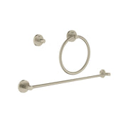 Grohe ESSENTIALS ACCESSORIES SET CITY 3-IN-1  Brushed Nickel 40821EN1 - Plumbing Market