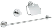 Grohe ESSENTIALS ACCESSORIES SET GUEST 3-IN-1  Chrome 40775001 - Plumbing Market