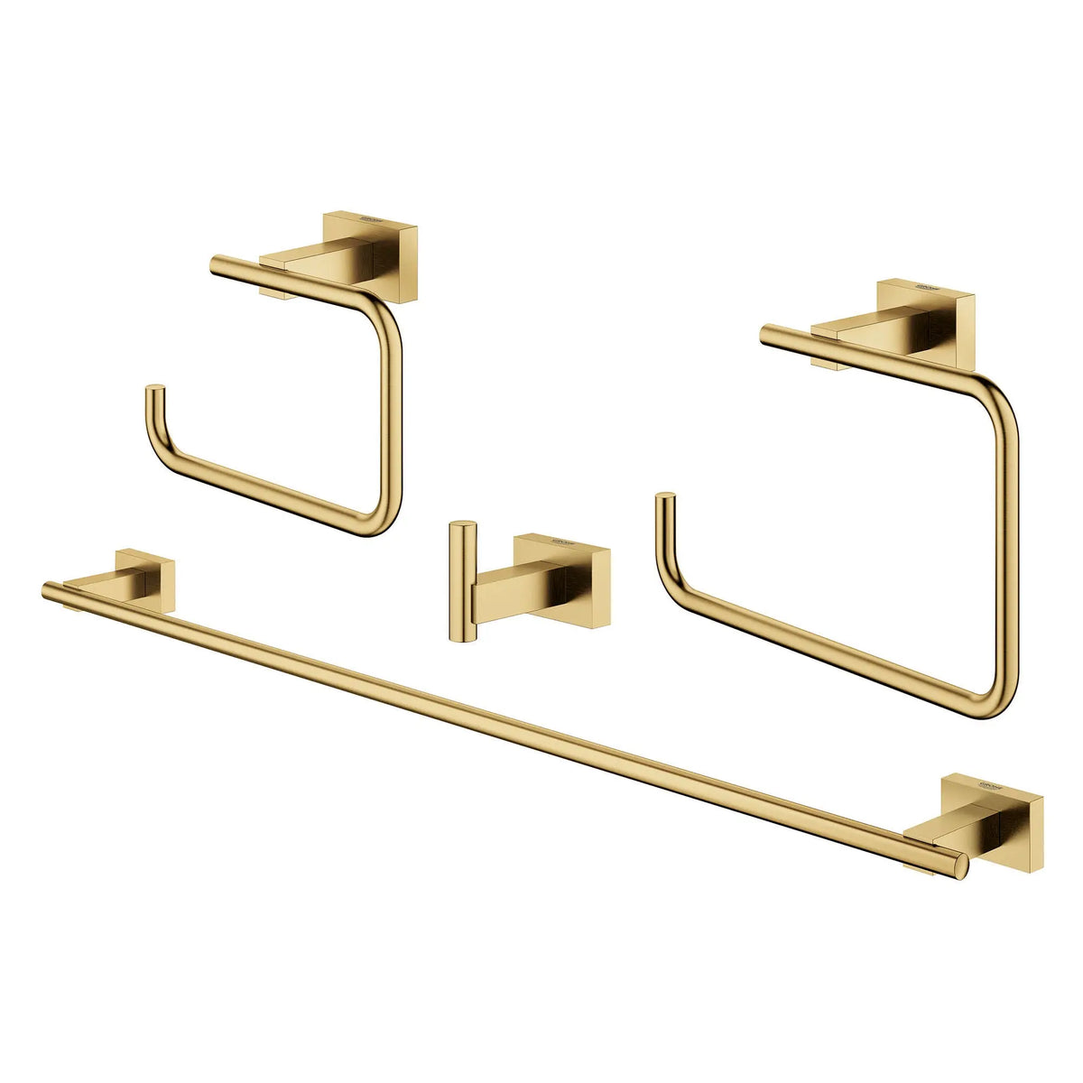 Grohe Essentials Set Grohe ESSENTIALS CUBE ACC. SET Brushed Cool Sunrise 40778GN1 – Plumbing ...