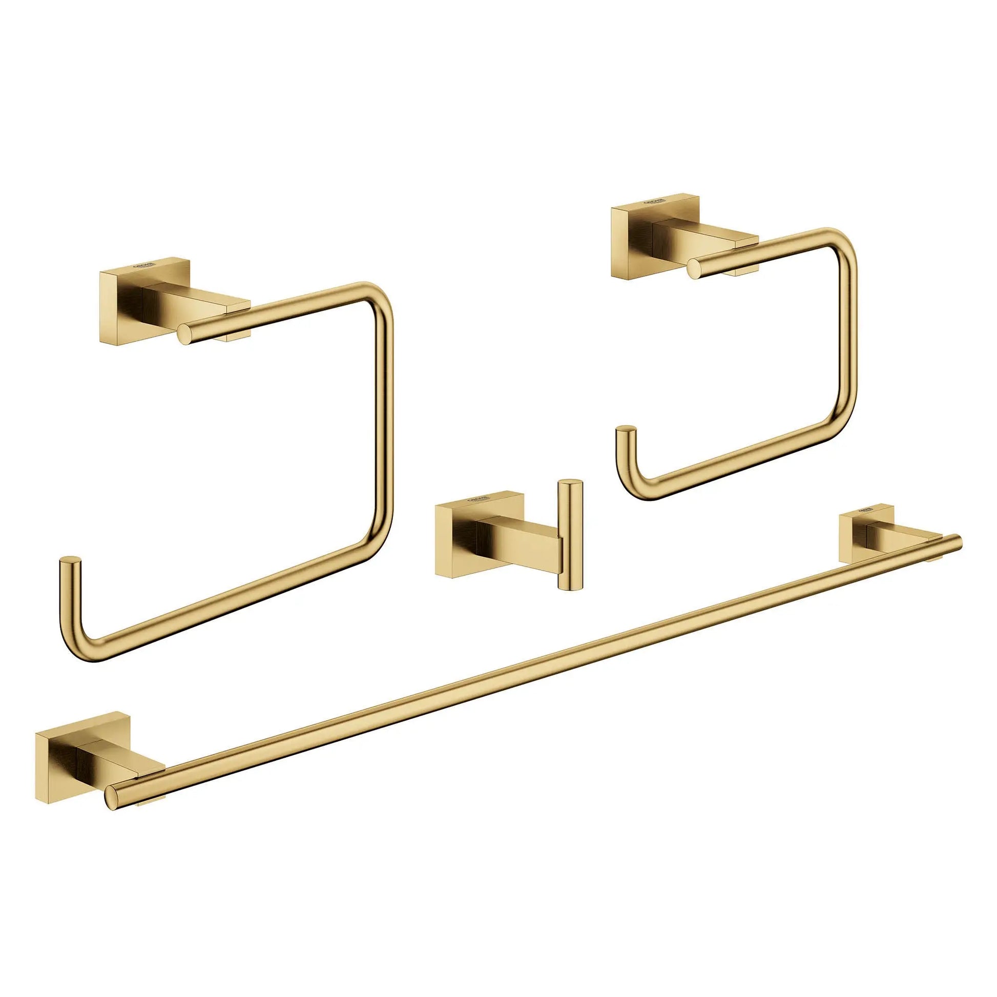 Grohe ESSENTIALS CUBE ACC. SET  Brushed Cool Sunrise 40778GN1 - Plumbing Market