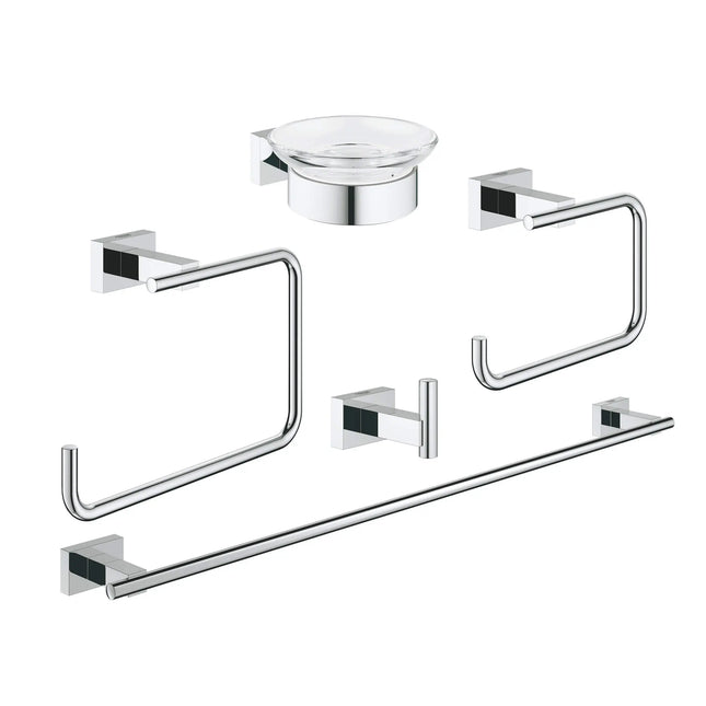 Grohe ESSENTIALS CUBE ACC.SET MASTER 5-IN1  Chrome 40758001 - Plumbing Market