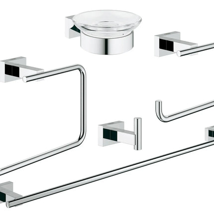 Grohe ESSENTIALS CUBE ACC.SET MASTER 5-IN1  Chrome 40758001 - Plumbing Market