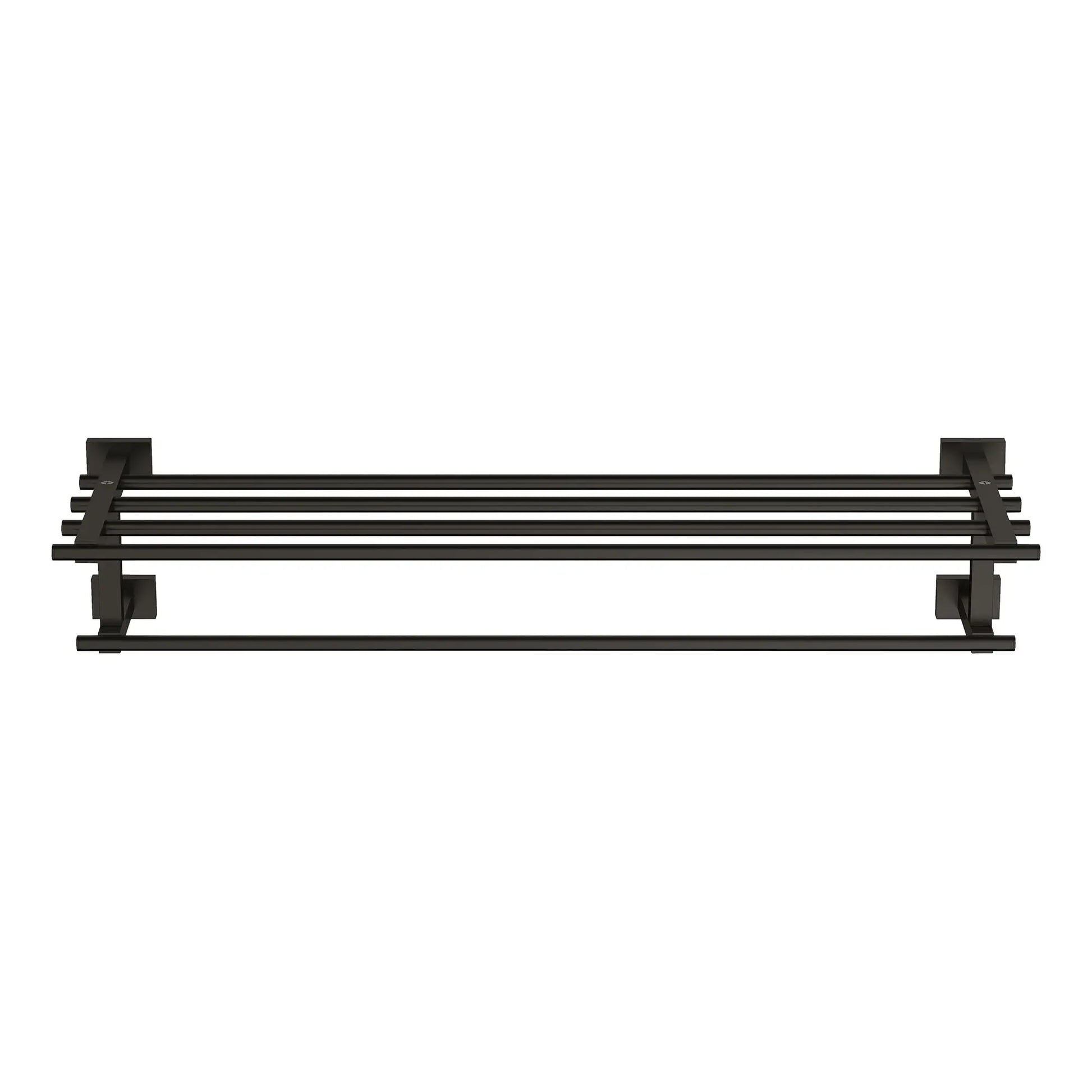 Grohe ESSENTIALS CUBE MULTI-TOWEL RACK Matte Black 405122431 - Plumbing Market