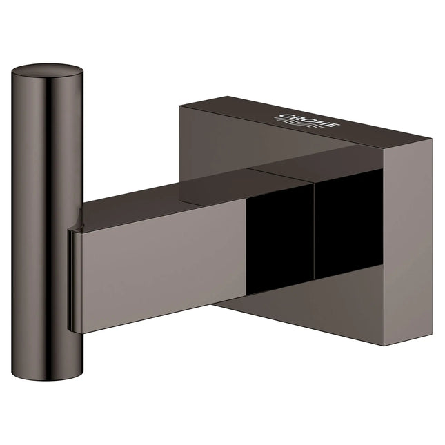 Grohe ESSENTIALS CUBE ROBE HOOK  Hard Graphite 40511A01 - Plumbing Market