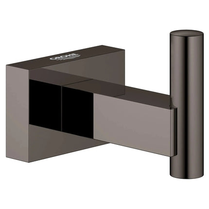 Grohe ESSENTIALS CUBE ROBE HOOK  Hard Graphite 40511A01 - Plumbing Market