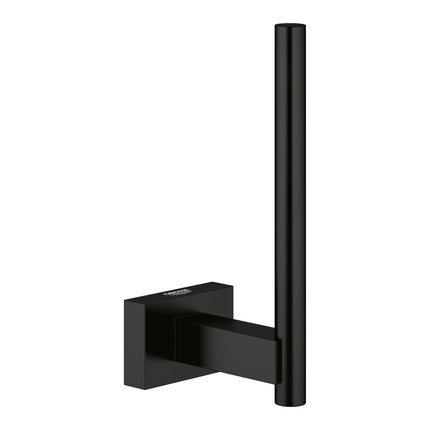 Grohe ESSENTIALS CUBE SPARE PAPER HOLDER Matte Black 406232431 - Plumbing Market