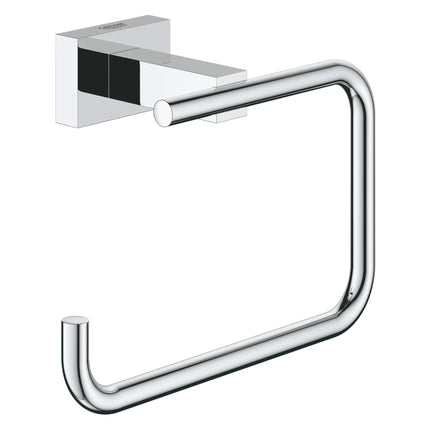 Grohe ESSENTIALS CUBE TOILET PAPER HOLDER  Brushed Nickel 40507EN1 - Plumbing Market