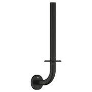 Grohe ESSENTIALS DOUBLE TOILET PAPER HOLDER Matte Black 410782431 - Plumbing Market