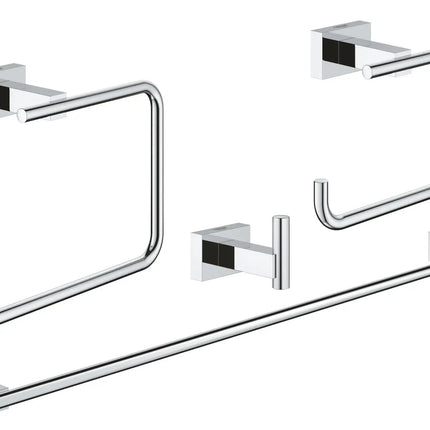 Grohe ESSENTIALS MASTER BATHROOM ACCSET 4-IN-1  Chrome 40778001 - Plumbing Market