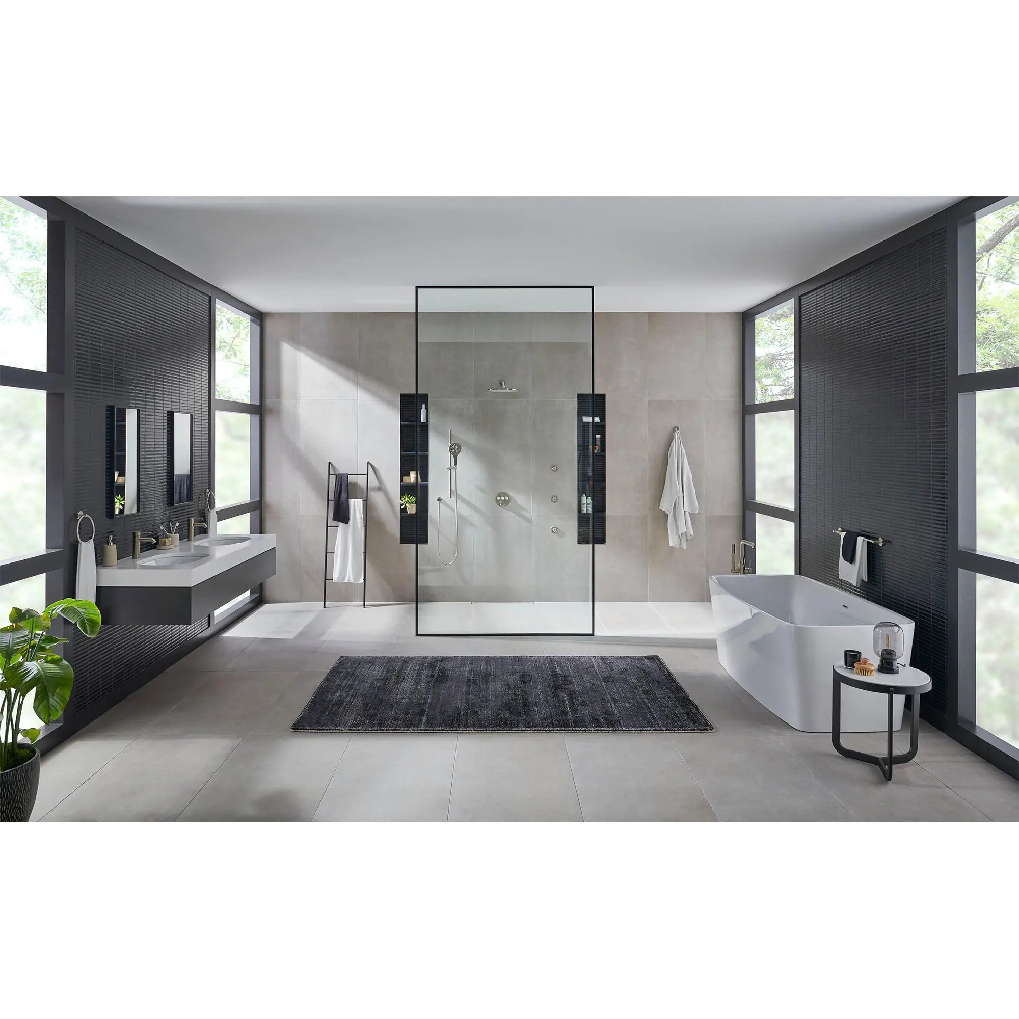 Grohe ESSENTIALS ROBE HOOK  Brushed Nickel 40364EN1 - Plumbing Market