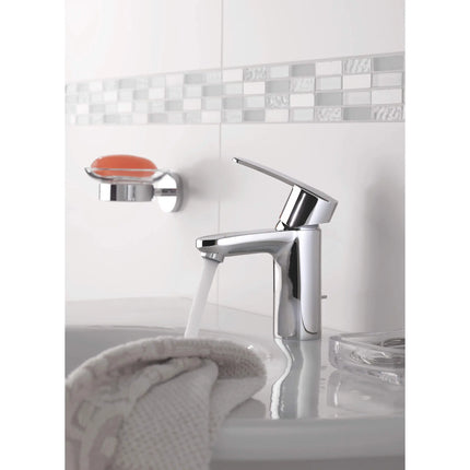 Grohe ESSENTIALS SOAP DISH W.HOLDER  Chrome 40444001 - Plumbing Market