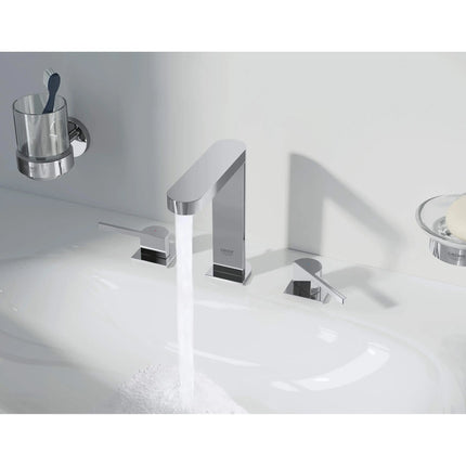 Grohe ESSENTIALS SOAP DISH W.HOLDER  Chrome 40444001 - Plumbing Market