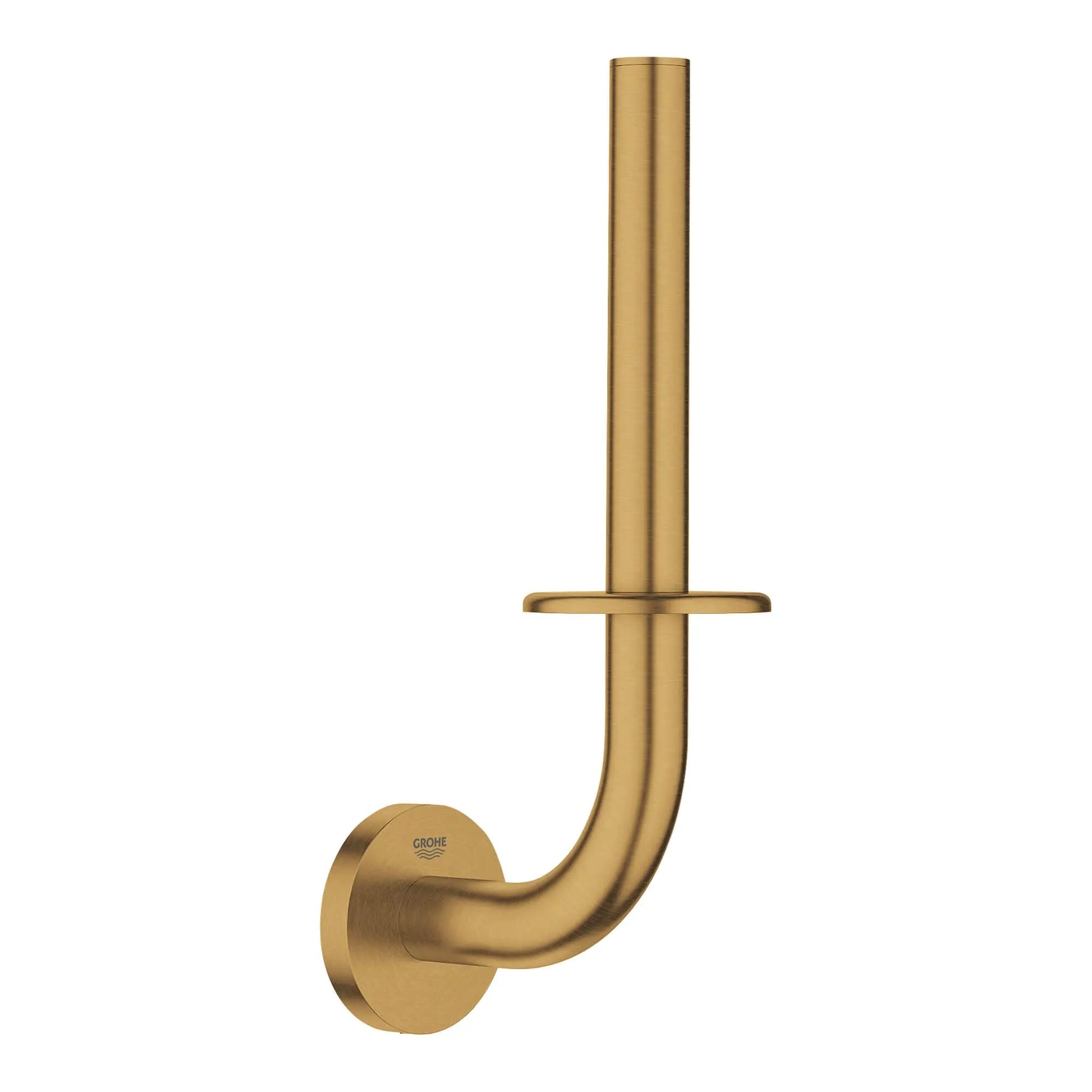 Grohe ESSENTIALS SPARE TOILET PAPER HOLDER  Brushed Cool Sunrise 40385GN1 - Plumbing Market
