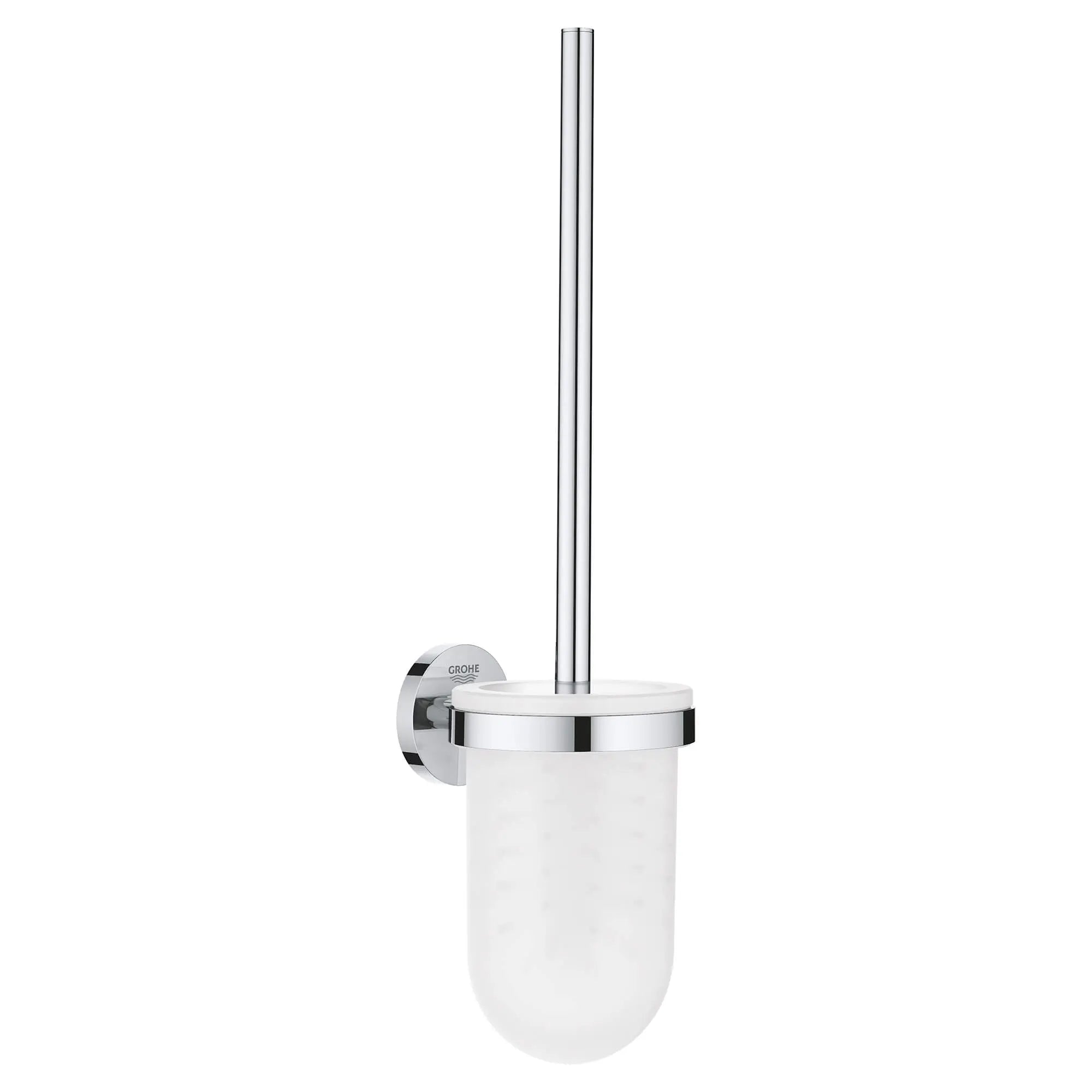 Grohe ESSENTIALS TOILET BRUSH SET  Chrome 40374001 - Plumbing Market