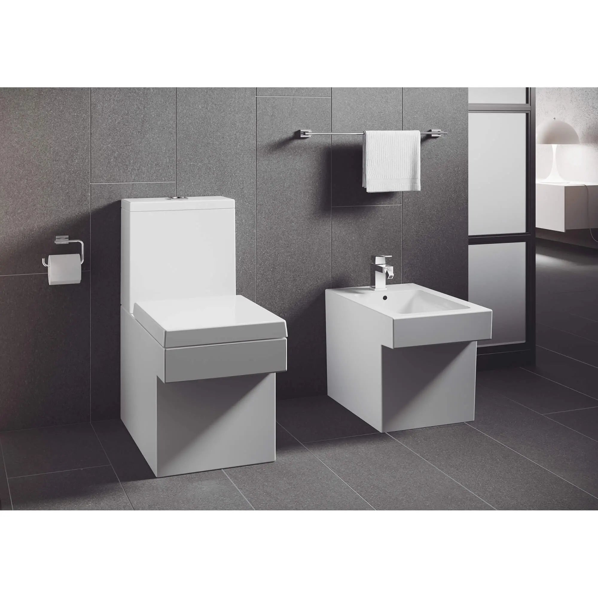 Grohe ESSENTIALS TOILET PAPER HOLDER CHROME  Chrome 40507001 - Plumbing Market