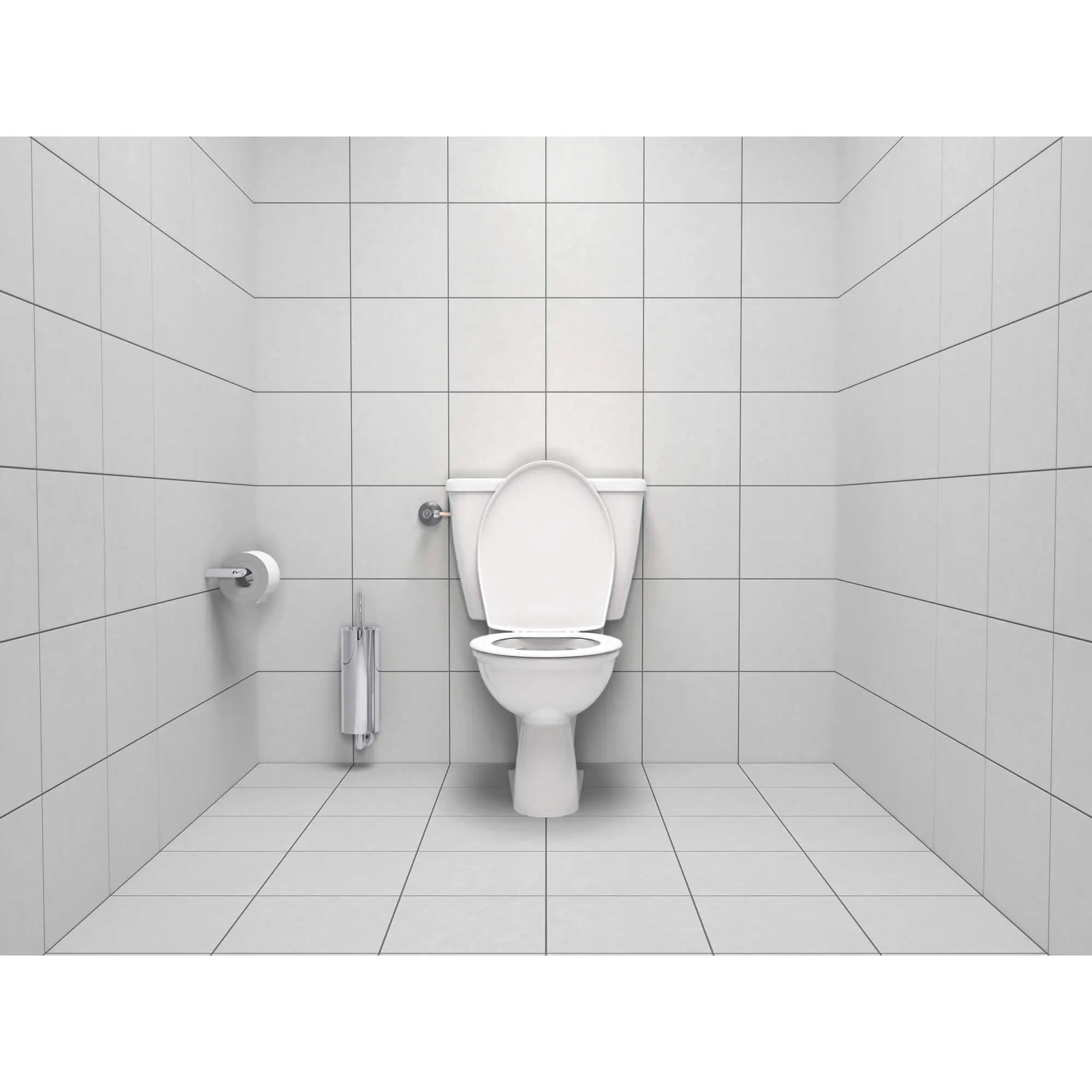 Grohe ESSENTIALS TOILET PAPER HOLDER W/O COVER  Chrome 40689001 - Plumbing Market