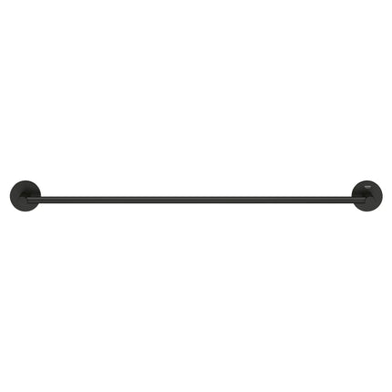 Grohe ESSENTIALS TOWEL RAIL 600MM Matte Black 403662431 - Plumbing Market
