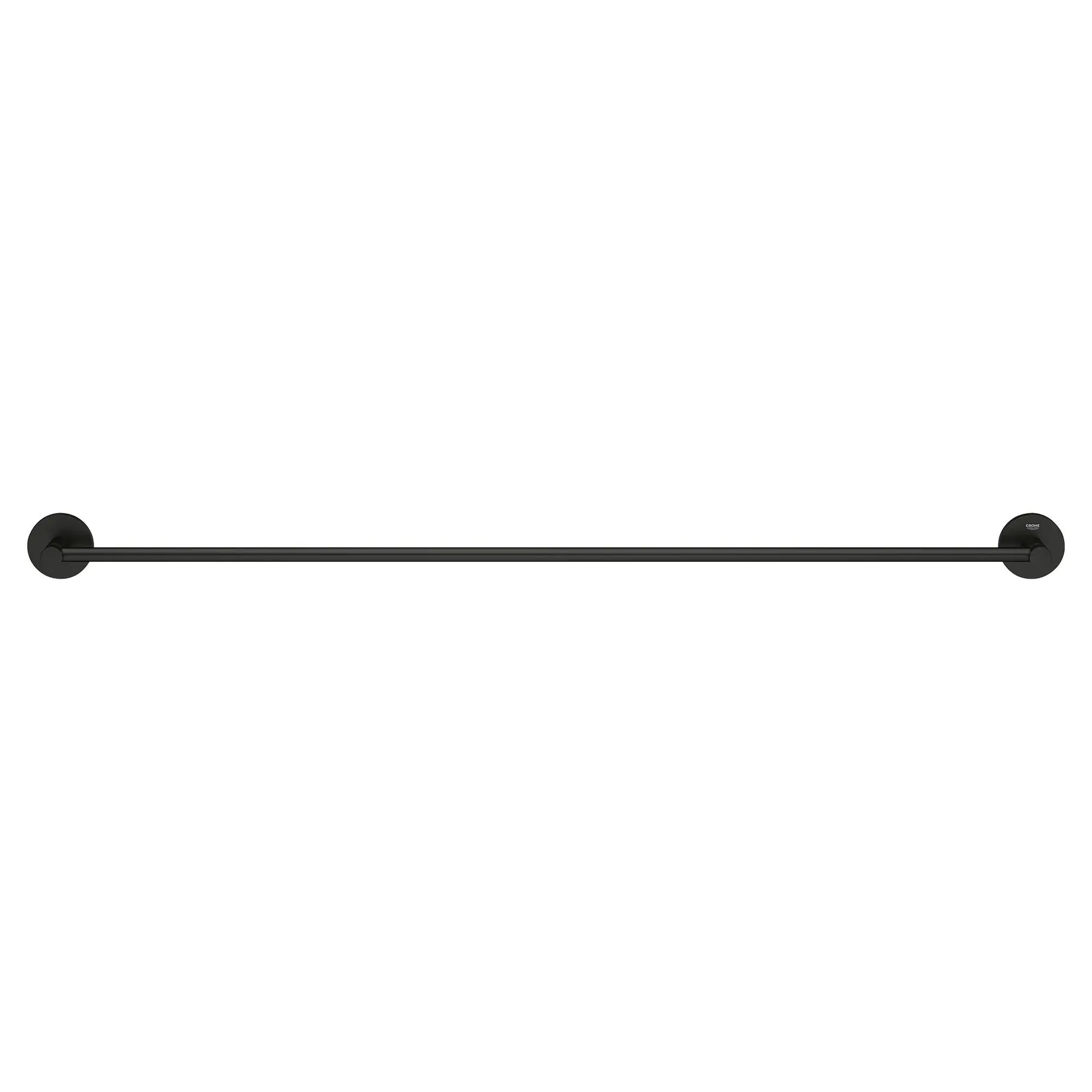 Grohe ESSENTIALS TOWEL RAIL 800MM Matte Black 403862431 - Plumbing Market