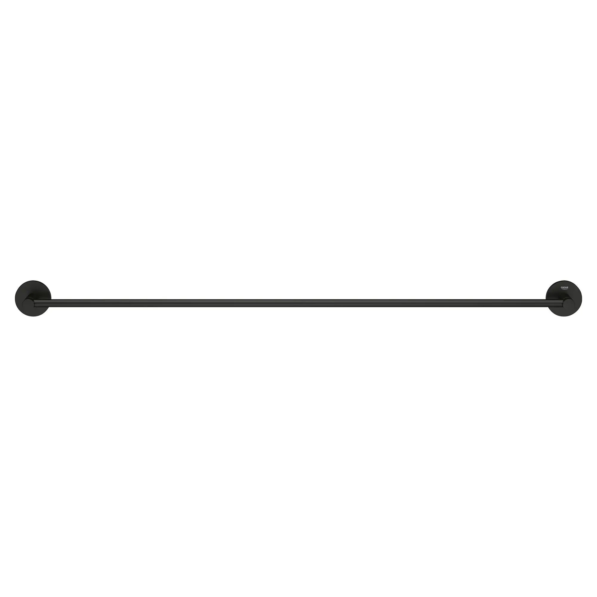 Grohe ESSENTIALS TOWEL RAIL 800MM Matte Black 403862431 - Plumbing Market